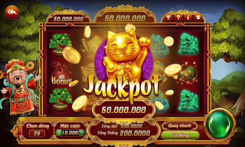 Kho game máy đánh bạc HI88 với jackpot khổng lồ